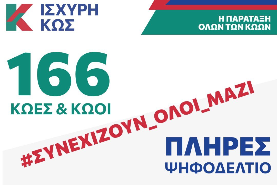 2023 9 01 ΙΣΧΥΡΗ ΚΩΣ_166 Κώες & Κώοι στο πλήρες ψηφοδέλτιο της “Ισχυρή Κως” (1).jpg