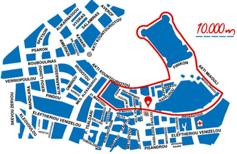 map blue